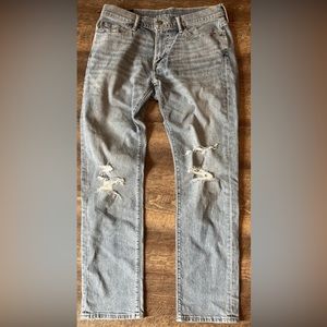 Abercrombie & Fitch Men's Skinny Jeans 30x30. Rustin Athletic Stretch Denim-NEW